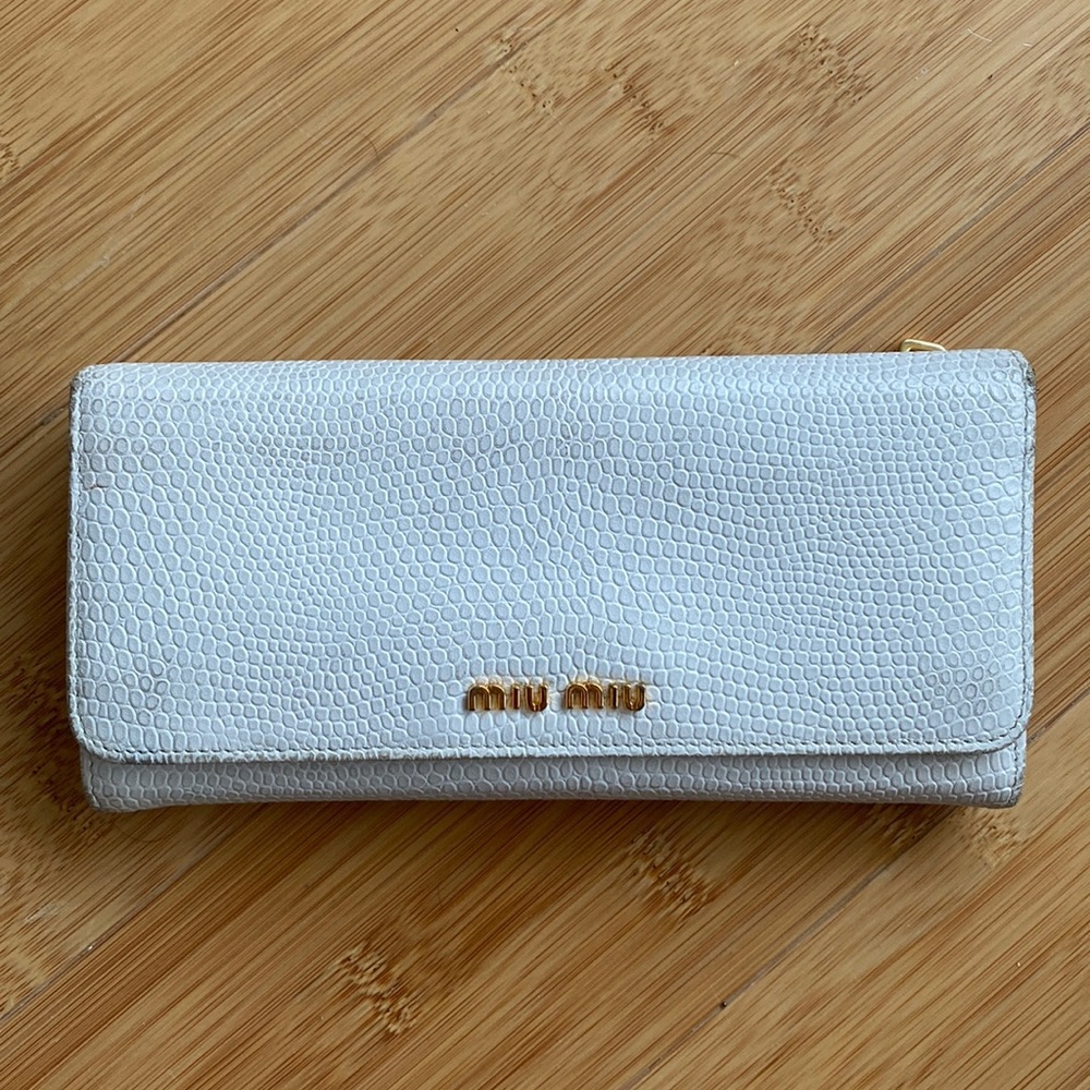 Miu Miu Leather Wallet